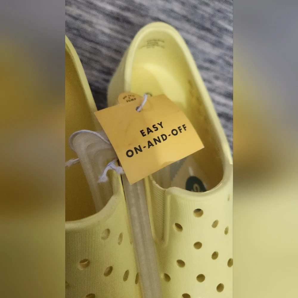 Cat & Jack Yellow Kids Slip-On Shoes